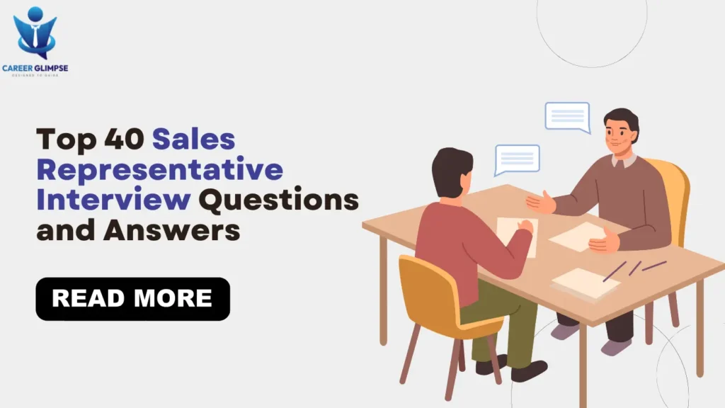 Sales representative interview